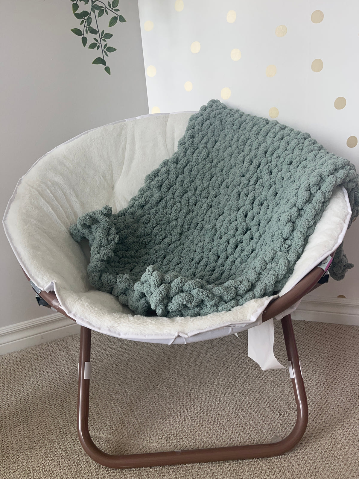 Solid colour blanket