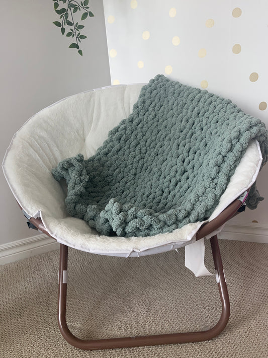 Solid colour blanket